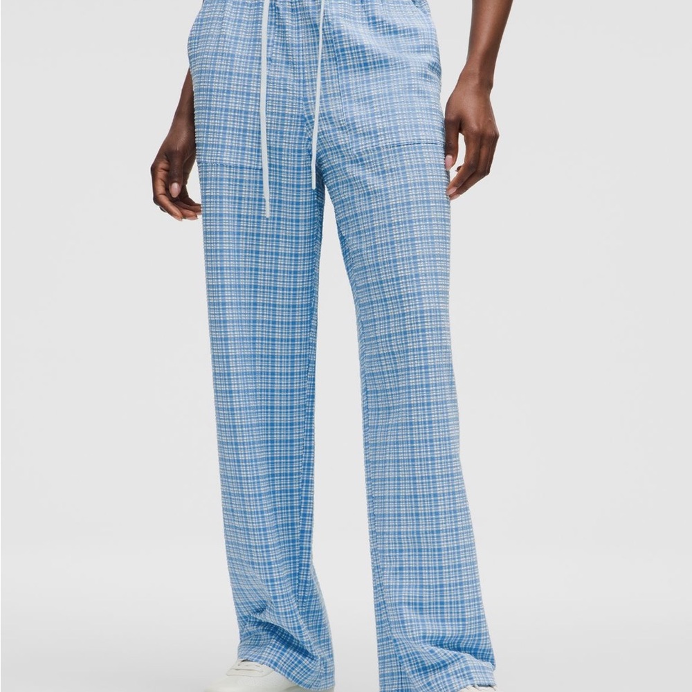 lululemon seersucker pull on pant